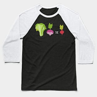 Vegetarian Let Us Turn Up The Beat Vegan Baseball T-Shirt